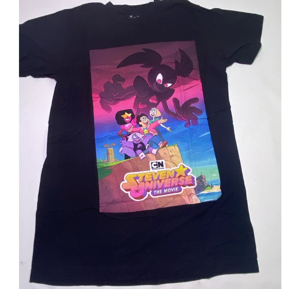 Steven Universe The Movie Black T-Shirt Cartoon Network Size Small